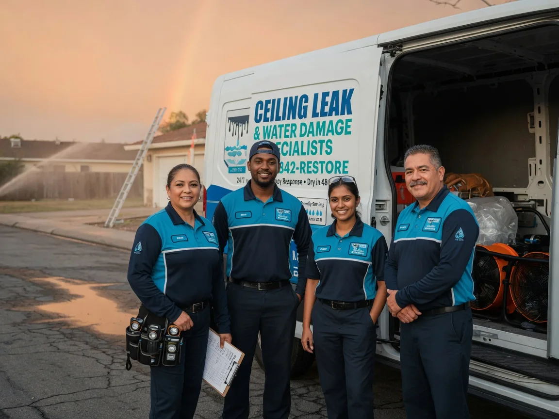 Ceiling Leak Cleanup company in Egypt, TX